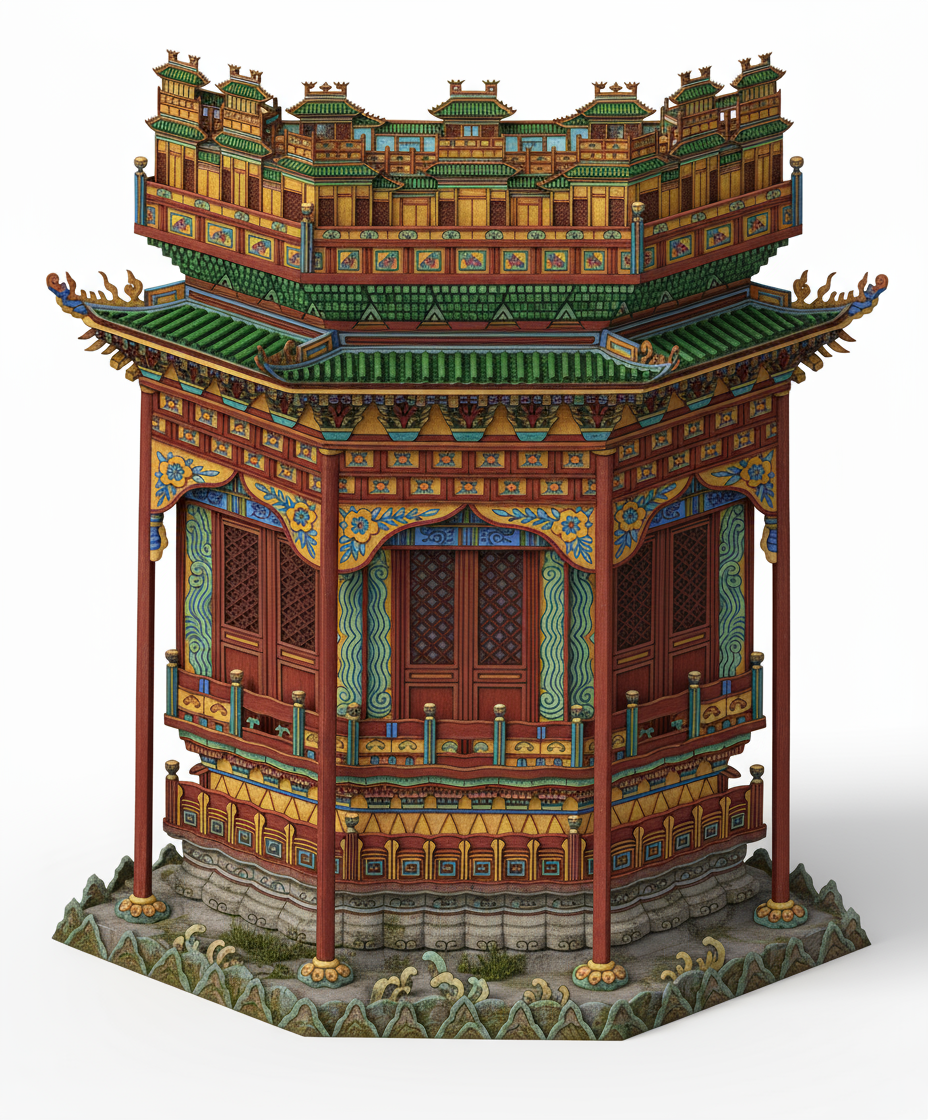 3D model with enhanced realism